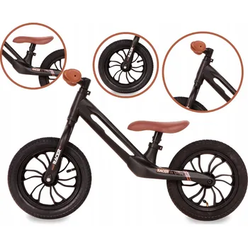 Dětské vozidlo VÝPRODEJ Qplay Odrážedlo Odrážedlo Racer Brown