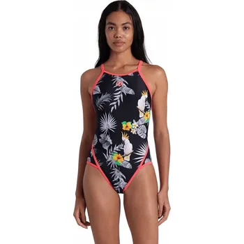 Dámské plavky Dámské jednodílné plavky na bazén Arena Tropical D36
