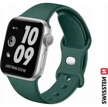 Řemínek na hodinky Řemínek SWISSTEN pro Apple, šedý