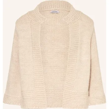 Dámský svetr More & More Dámský Úpletový Kardigan S 3/4 Rukávy, béžová, 44