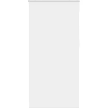 vidaXL Roleta zatemňovací bílá 115x230cm šířka látky 110,7cm polyester