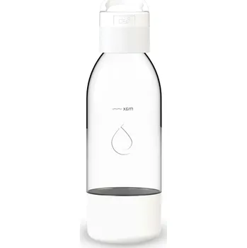 Láhev pro saturátor PushAir Dafi s držadlem, bílá, 0,5 l