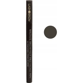 Přípravek na oči Ultra tenký fix na obočí LASHBROW TMAVĚ HNĚDÁ