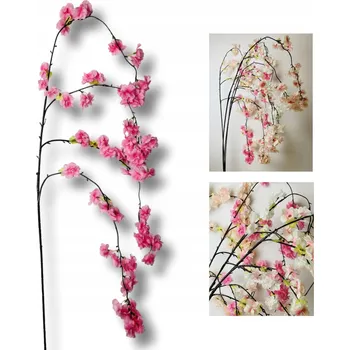 umělá květina UMĚLÁ VĚTVIČKA UMĚLÉ KVĚTY TŘEŠNĚ XXL 145 cm