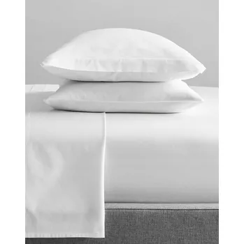 Prostěradlo Threnton prostěradlo prostěradlo bavlna 300TC bílé 80x200