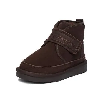 Dívčí obuv Sněhule Badura EO-HY669016S-2(IV)DZ Hnědá 30