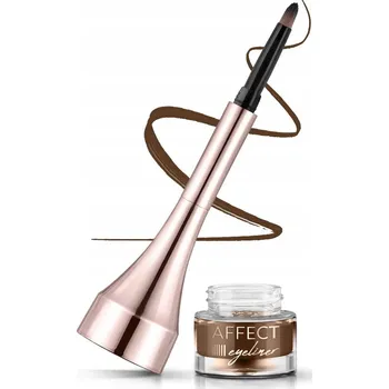 Oční linky Affect Simple Lines gelové oční linky Chocolate 2.9g