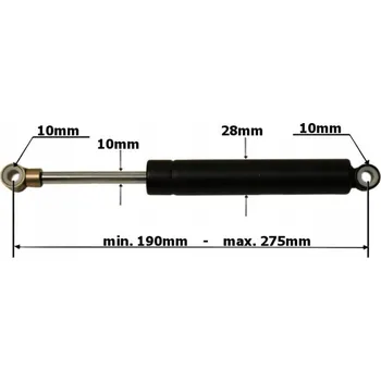 Posilovač řízení AMORTIZÁTOR SEDADLA PRO TRAKTORY MTZ 80 BELARUS PRONAR