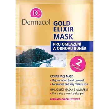 Pleťová maska Krémová maska na obličej, krk a dekolt Dermacol 16 ml