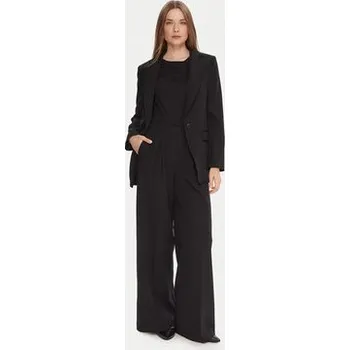 BOSS Palazzo kalhoty C_Tiwi2 50545580 Černá Wide Leg 42