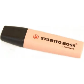 Zvýrazňovač Zvýrazňovač oranžový Stabilo pastelový fix, zvýrazňovač kancelářský 1 ks