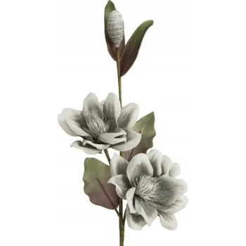 umělá květina Umělá květina dekorativní 81 cm stříbrná z plastové pěny