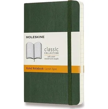 Blok Notes A6 Moleskine zelený
