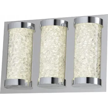 Nástěnné svítidlo Nástěnné svítidlo Justmax stříbrné integrovaný LED zdroj 18 W