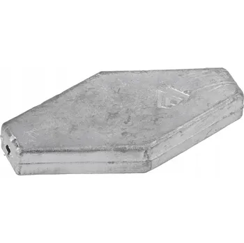 Ploché průběžné olovo Závaží Průběžné Romb - 200g 200 g