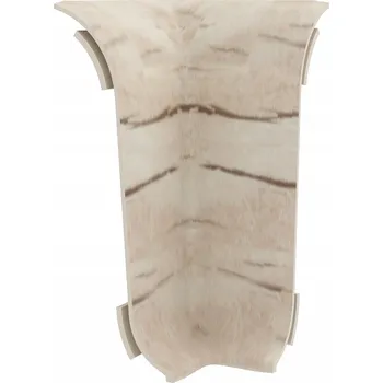 Vnitřní roh Vilo PVC 4 x 55, délka 10 cm, dub