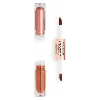 Oční stíny Makeup Revolution Eye Chrome Matte and Metal Worship 2,2 ml tekuté oční stíny