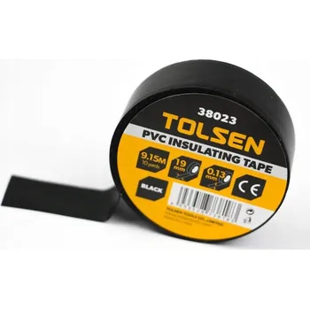 Izolační páska PVC izolační páska Tolsen Tools 19 mm x 9,15 m