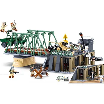 Stavebnice Sluban Bitva o Budapešť M38-B0981 Zimní protiútok 1944 - poškozený obal