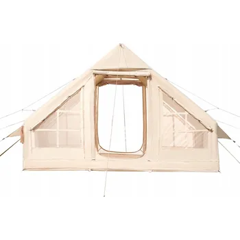 Stan SucceBuy Nafukovací Stan s Pumpou 3x2x2 m, pro 3 až 5 Osob, z Oxford Tkaniny