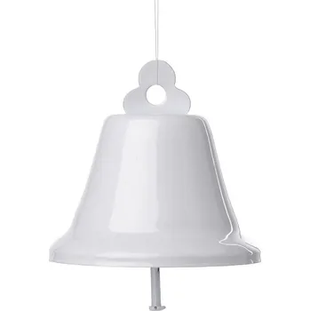 Vánoční dekorace Kovový zvoneček Ø65 mm, malé, 1 bílá