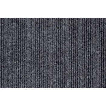Rohožka Protiskluzová rohožka GIN šedá UNIVERZÁLNÍ PROUŽKY 80x550 cm