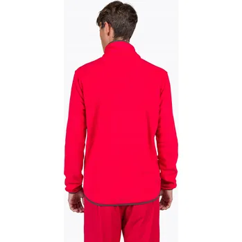 Pánská mikina Fleecová Mikina Rossignol červený vel. XS