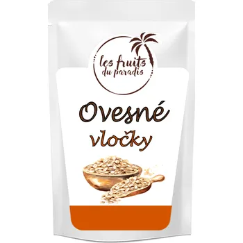 Ovesné vločky jemné 500 g LES FRUITS DU PARADIS