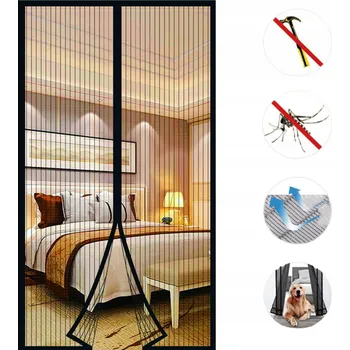 Obraz Moskytiéra do dveří 90 cm x 230 cm