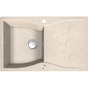 Laveo MOLOKIN granitový Jednodřez s odkapávačem SPO_411T