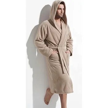 Pánský župan Pánský župan L&L Iwo grafit/dek.šedá XL-182/120/116