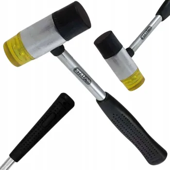 Kladivo Stalco Plastová a gumová palička 35mm S-19535