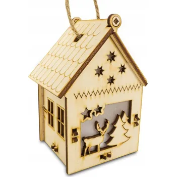 Svícen Lucerna dřevěná Deku.pl 10 cm