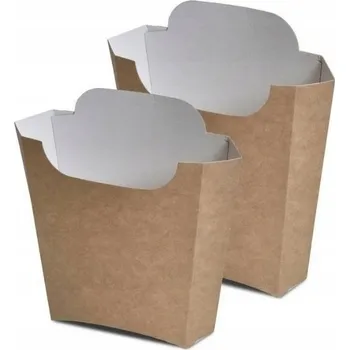 Jednorázové nádobí Krabička na hranolky 200g, 100 ks