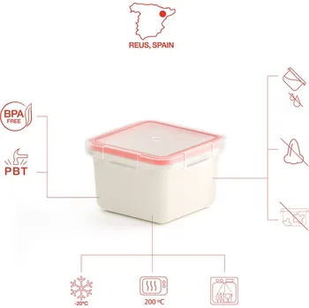 Termoska Valira svačinová krabička na skladování potravin 0,4l BÍLÁ