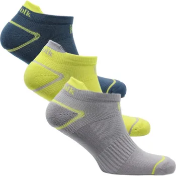 Pánské ponožky Běžecké ponožky 3 páry NORFOLK Valhalla, Assorted - 35-38