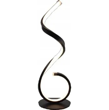 Lampička STMÍVATELNÁ SPIRÁLOVÁ LED STOLNÍ LAMPA 12W černá 3000-6500K