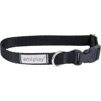 Obojek pro psa Obojek pro psy nastavitelný RUMBA černá velikost XS, S, M, L, XL Rozměr: XS - 18-20x1,0 cm