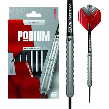 Šipky Goat Podium Silver 80% 22g steel