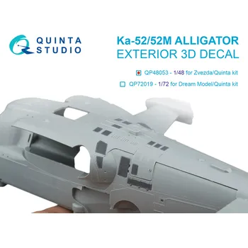 Plastikový model Quinta studio 1/48 Ka-52 Exterior (ZVE/QNT)