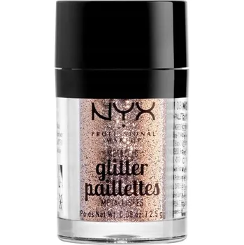 Třpytka na tělo a vlasy NYX Glitter Paillettes třpytky na obličej a tělo 04 GOLDSTONE 2,5g