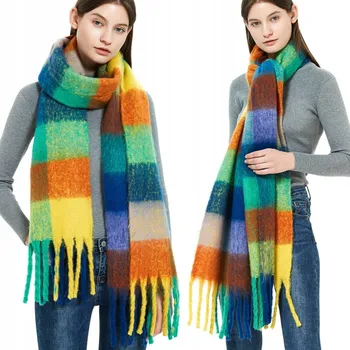 Šála SNM šála vícebarevná 240 cm - unisex