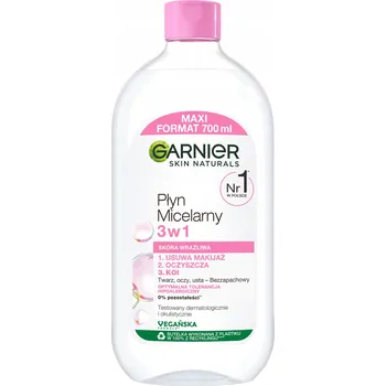 Micelární voda Micelární Voda na Odličování Garnier 3v1 pro Citlivou Pleť 700 ml