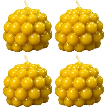 Svíčka Svíce na adventní věnec - bublinová koule