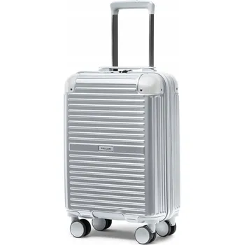 Kabinový kufr Puccini Dallas - stříbrný