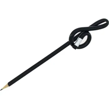 Mechanická tužka PPT Tužka ve tvaru houslového klíče - černá
