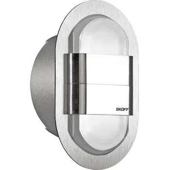 Nástěnné svítidlo Schodišťové svítidlo SKOFF 1,6 W integrovaný LED zdroj 3,5 cm stříbrné