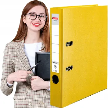 Q.FILE Kancelářský pořadač Žlutý A4 5 cm ODOLNÝ!