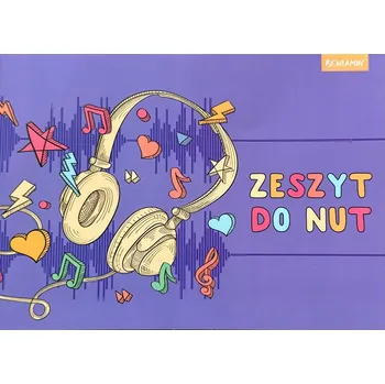 Sešit Sešit na noty A5 – 16 pětilink – 70 g/m² – BENIAMIN