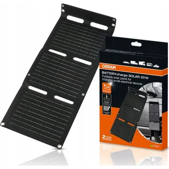 IP kamera Osram BATTERYcharge Přenosný Solární Panel USB-C 20W OFSP20